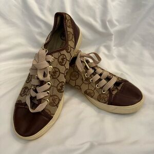 EUC Michael Kors Signature City Sneakers